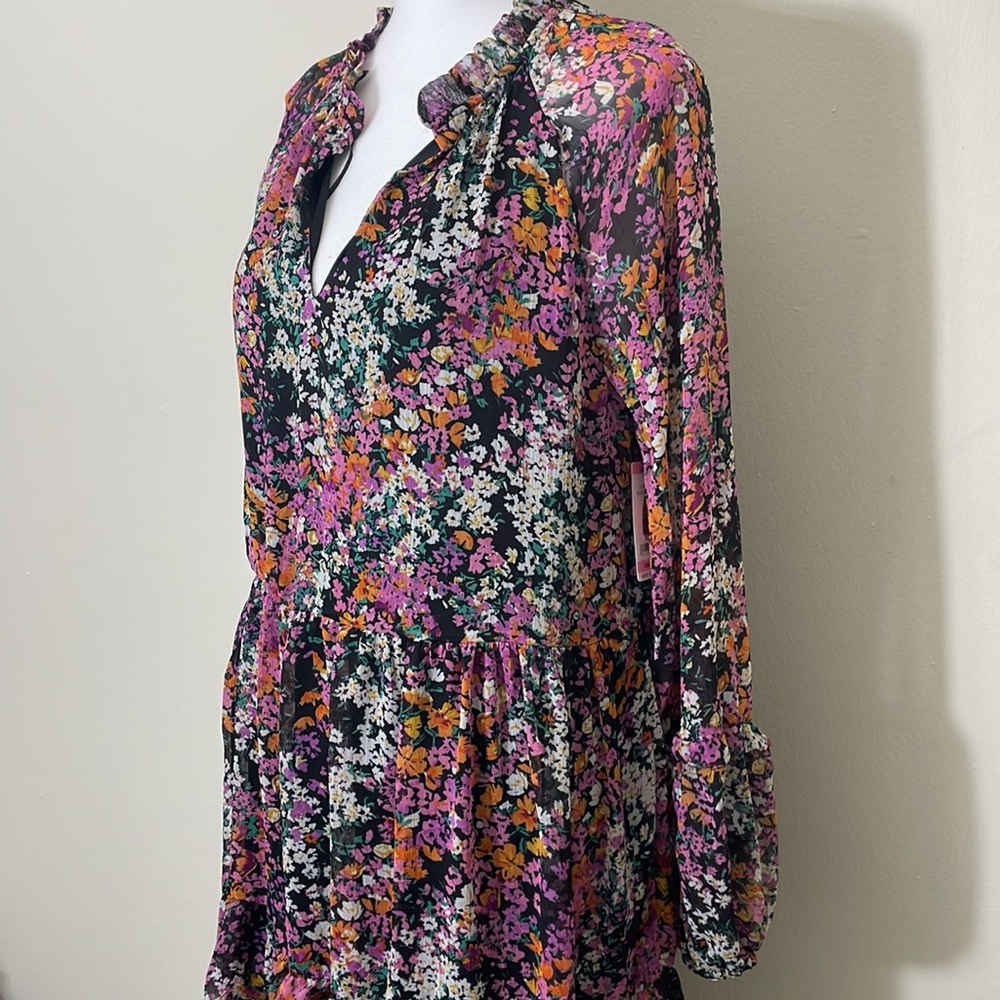 Vince Camuto Ladies Three Tier Mini Dress - Picture 4 of 7